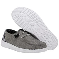 Hey Dude Ladies Wendy Chambray Onyx Shoes 121414203 9 Hey Dude Ladies Wendy Chambray Onyx Shoes 121414203 -Hey Dude Shop hstrswh5trhts