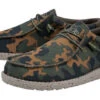 'Hey Dude' Men's Wally Sox - Jungle Camo