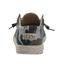 Hey Dude Men's Camo Dark Grey Wally Funk Shoe -Hey Dude Shop products 110413195 d