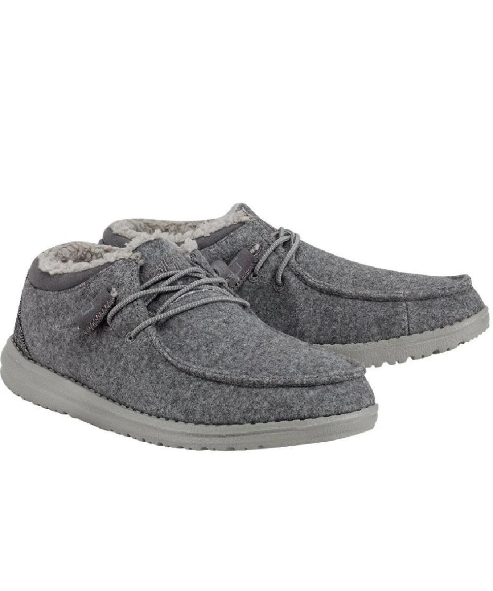 Hey Dude Women's Grey Cindy Shoe 1 Hey Dude Women's Grey Cindy Shoe
