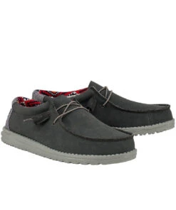Hey Dude Men's Quarry Wally Recycled Leather Shoe 7 Hey Dude Men's Quarry Wally Recycled Leather Shoe -Hey Dude Shop products 150202995 a