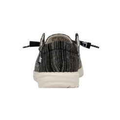 Hey Dude Ladies Wendy Woven Zebra Black Shoes 121414740 9 Hey Dude Ladies Wendy Woven Zebra Black Shoes 121414740 -Hey Dude Shop twhejyj
